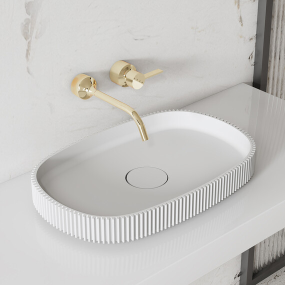 Раковина-чаша Abber Stein 55 см AS2601 фото 