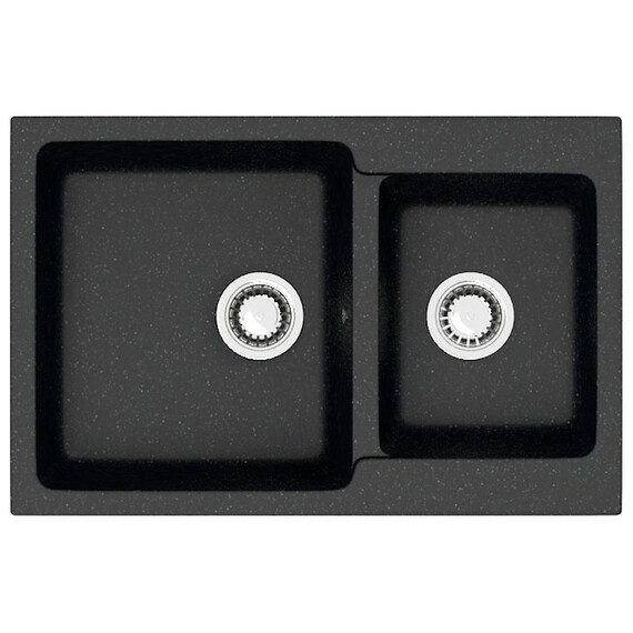Кухонная мойка Azario Grand CS00079903, чёрный, Цвет производителя: чёрный фото 