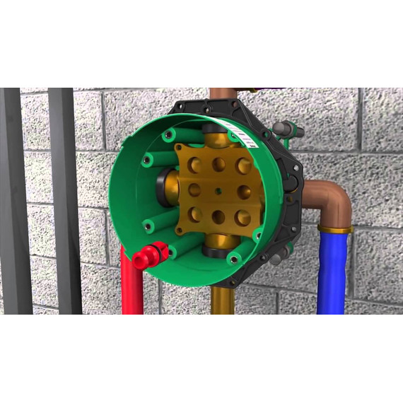 Скрытая часть Hansgrohe Ibox universal 01800180 - 2 Скрытая часть Hansgrohe Ibox universal 01800180 фото 2