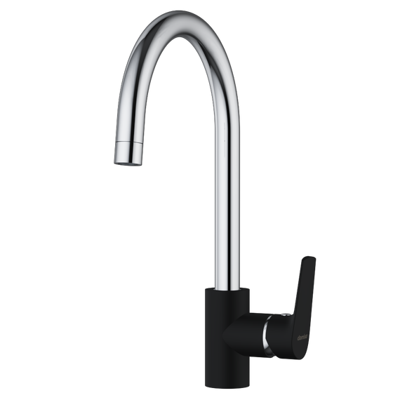 Смеситель для кухни Damixa Origin Balance 790720000, хром/чёрный, Цвет производителя: чёрный фото 4