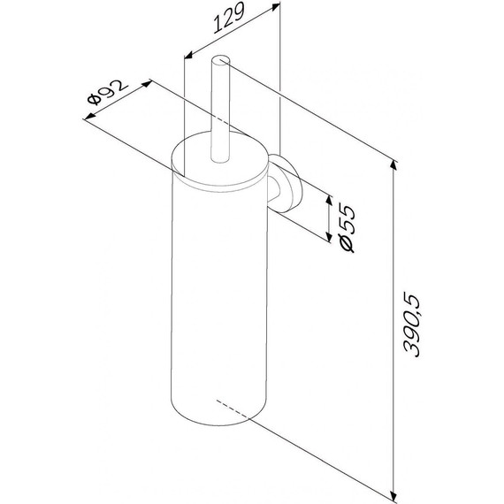 Ершик для унитаза AM.PM Sense A7433600 - 7 Ершик для унитаза AM.PM Sense A7433600 фото 7