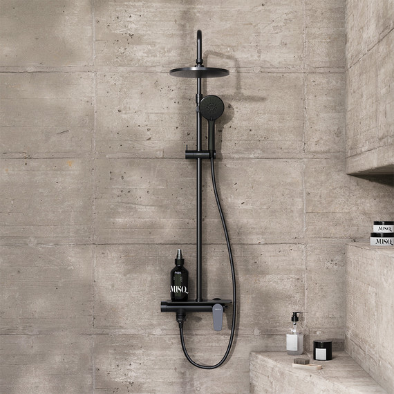 Душевая система Damixa Jupiter 977730300, чёрный - 4 Душевая система Damixa Jupiter 977730300, чёрный фото 4