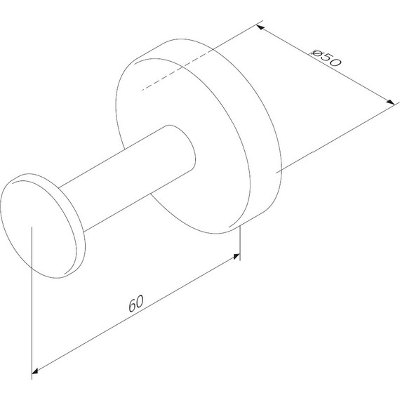 Крючок AM.PM Inspire 2.0 A50A35822, цвет чёрный фото 8