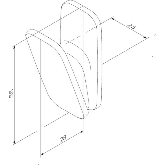Крючок AM.PM Inspire 2.0 A50A35522, цвет чёрный фото 8