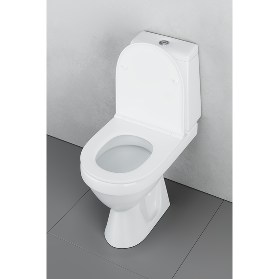 Унитаз-компакт RedBlu by Damixa Origin Evo 2 788607SC с тонкой крышкой микролифт фото 5