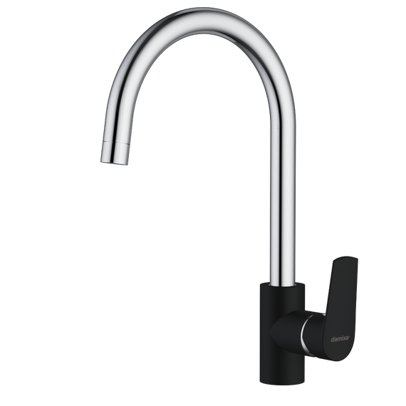 Смеситель для кухни Damixa Origin Balance 790720000, хром/чёрный, Цвет производителя: чёрный фото 3