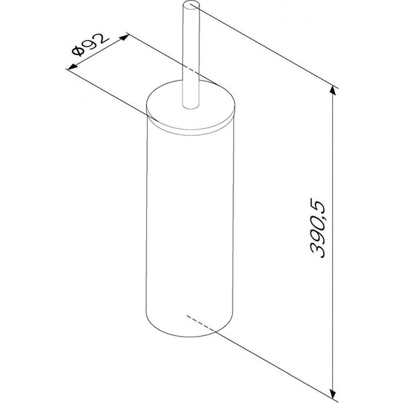Ершик для унитаза AM.PM Sense A7433500 - 7 Ершик для унитаза AM.PM Sense A7433500 фото 7