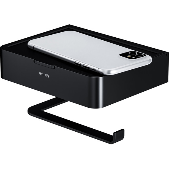 Держатель для туалетной бумаги AM.PM Inspire 2.0 A50A341522, цвет чёрный - 8 Держатель для туалетной бумаги AM.PM Inspire 2.0 A50A341522, цвет чёрный фото 8