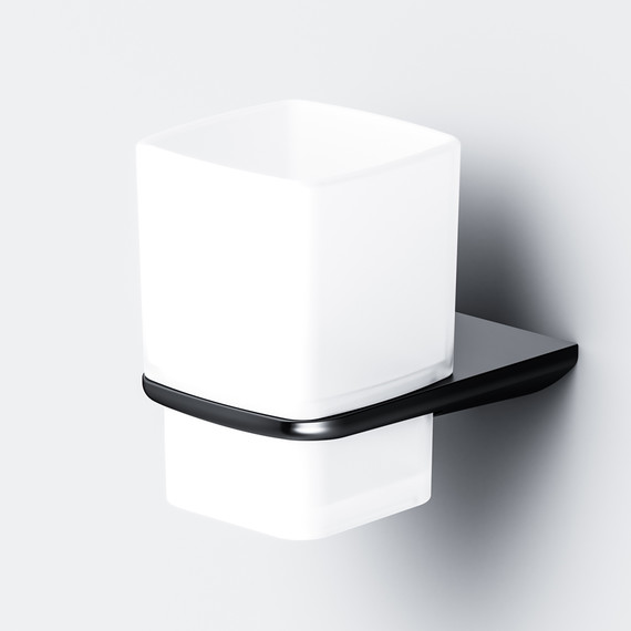 Стакан для зубных щеток AM.PM Inspire 2.0 A50A34322, цвет чёрный фото 4