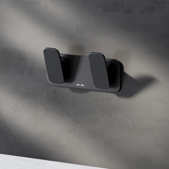 Двойной крючок AM.PM Inspire 2.0 A50A35622, цвет чёрный фото 2