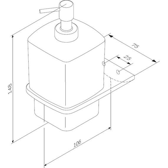 Дозатор для жидкого мыла AM.PM Inspire 2.0 A50A36900 фото 8