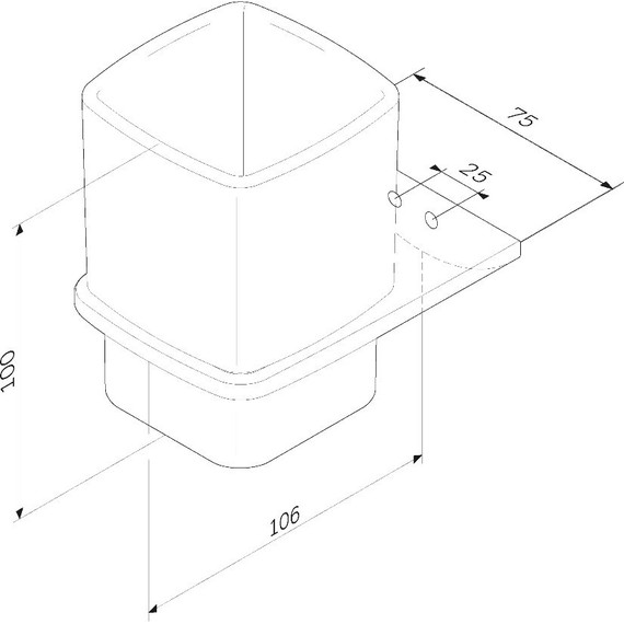 Стакан для зубных щеток AM.PM Inspire 2.0 A50A34300 - 8 Стакан для зубных щеток AM.PM Inspire 2.0 A50A34300 фото 8