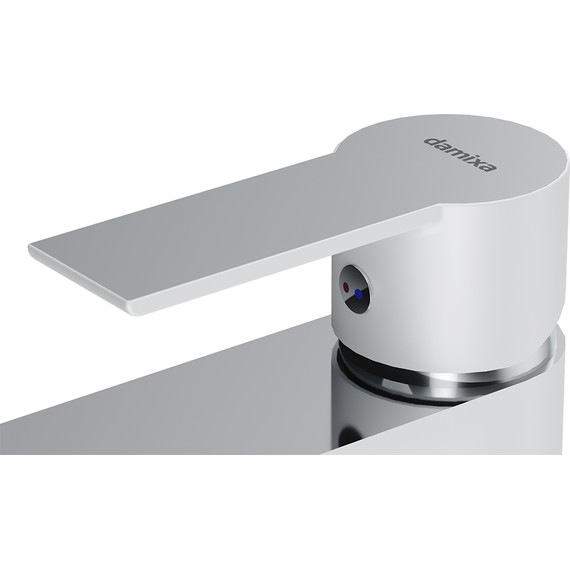 Смеситель для раковины RedBlu by Damixa Origin Elegance 840210000, белый фото 7