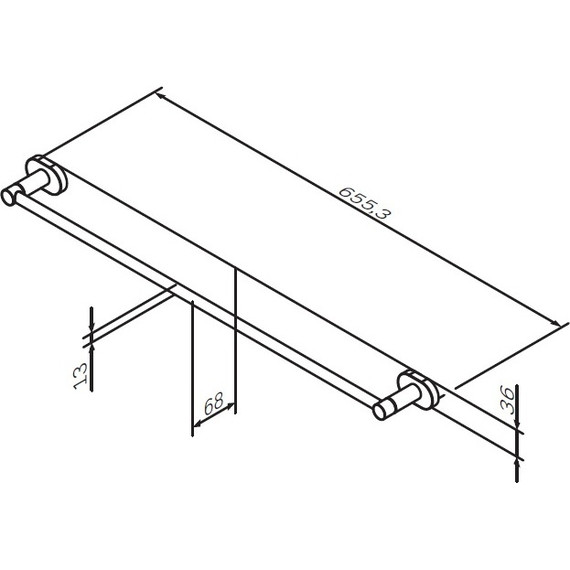 Полотенцедержатель AM.PM Sense A74346400 фото 7