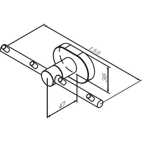 Набор крючков AM.PM Sense A7435900 - 8 Набор крючков AM.PM Sense A7435900 фото 8