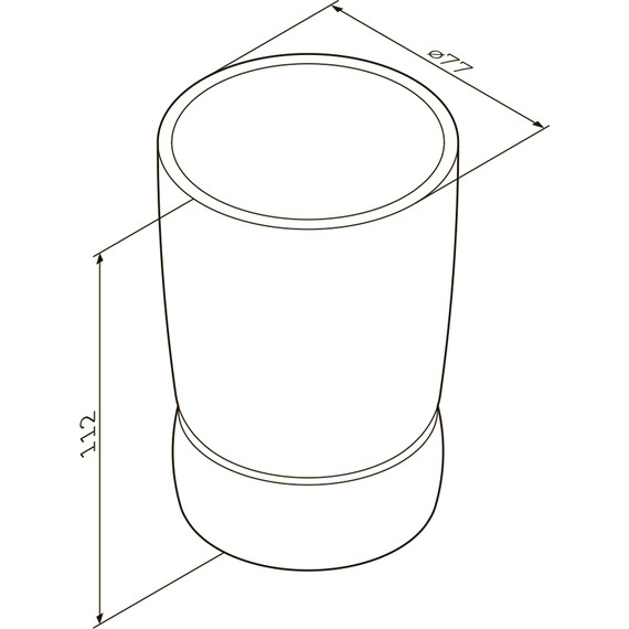 Стакан для зубных щеток AM.PM Sensation A3031300 - 7 Стакан для зубных щеток AM.PM Sensation A3031300 фото 7
