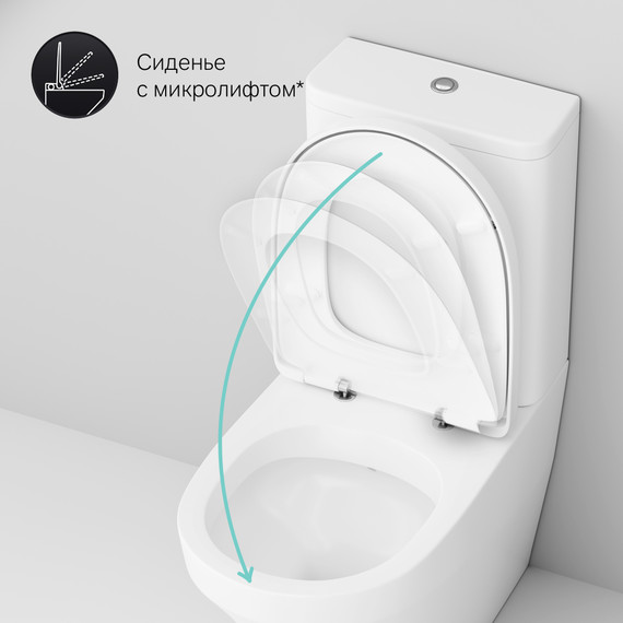 Унитаз-компакт Am.Pm Inspire C508607WH фото 11