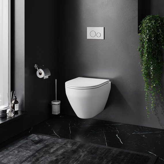 Унитаз подвесной Am.Pm Spirit V2.0 FlashClean C701700SC с сиденьем микролифт фото 3