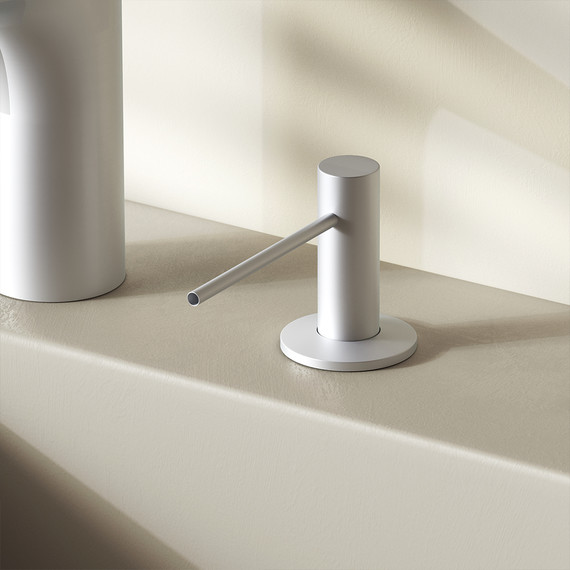 Дозатор для жидкого мыла AM.PM Gem A9037211, цвет сатин фото 2