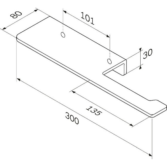 Держатель для туалетной бумаги AM.PM Sense A7454300 фото 8