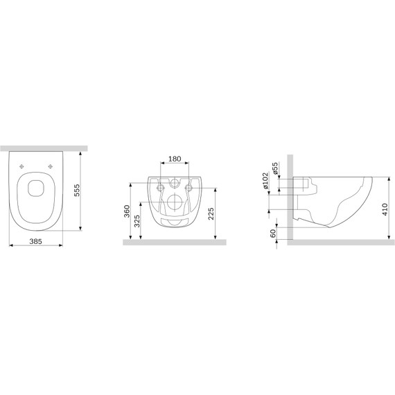 Унитаз подвесной Am.Pm Sensation FlashClean C301700WH фото 16