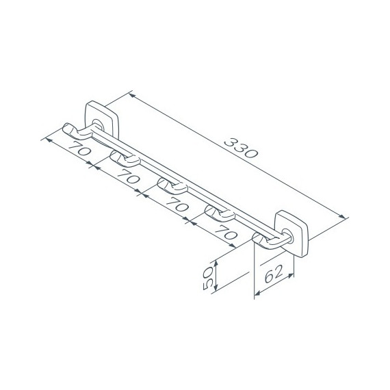 Набор крючков AM.PM Gem A9035900 фото 8
