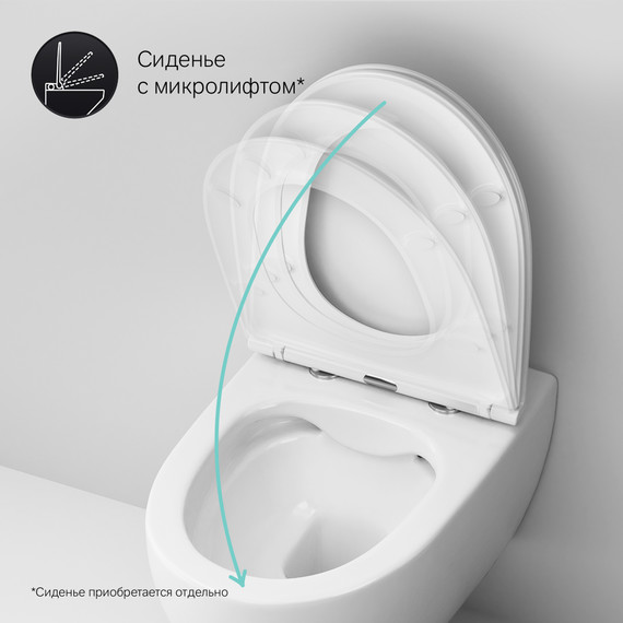 Унитаз подвесной Am.Pm Awe FlashClean C111700WH фото 11