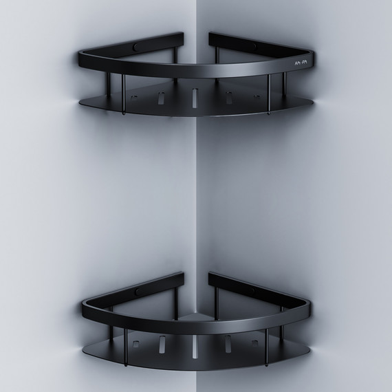 Полка угловая AM.Pm Sense A7454222, цвет чёрный фото 5