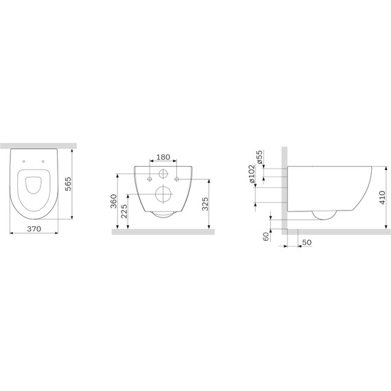 Унитаз подвесной Am.Pm Awe FlashClean C111700WH фото 17