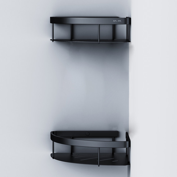 Полка угловая AM.Pm Sense A7454222, цвет чёрный фото 4