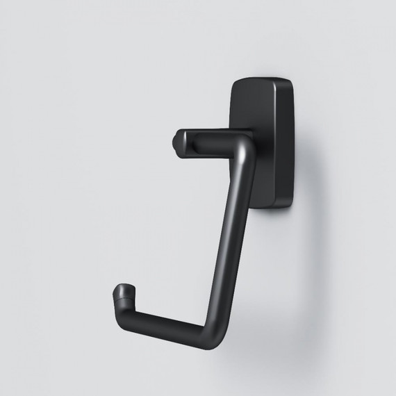 Держатель для туалетной бумаги AM.PM Gem A9034122, цвет чёрный - 5 Держатель для туалетной бумаги AM.PM Gem A9034122, цвет чёрный фото 5