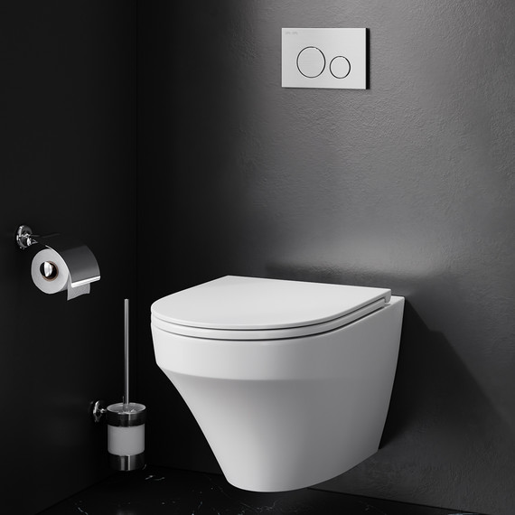 Унитаз подвесной Am.Pm Inspire FlashClean C501700WH - 3 Унитаз подвесной Am.Pm Inspire FlashClean C501700WH фото 3