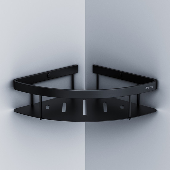 Полка угловая AM.PM Sense A7454122, цвет чёрный фото 5