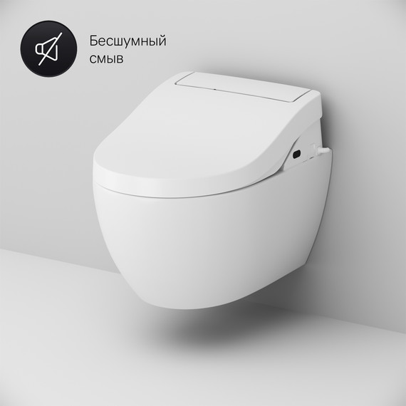 Унитаз подвесной Am.Pm Awe Clean Care C111739SC с электронной крышкой-биде фото 11