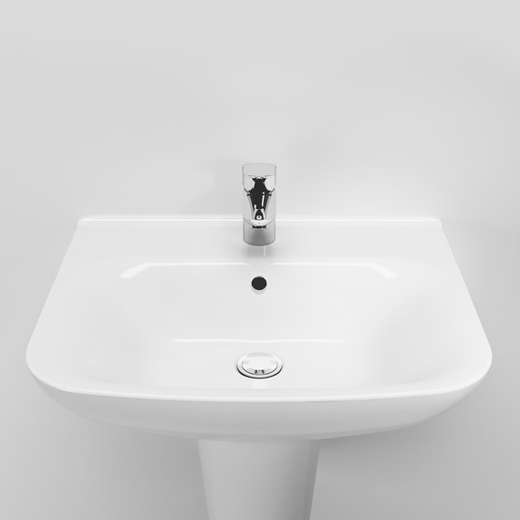 Раковина подвесная Am.Pm Like 55 см C804221WH - 3 Раковина подвесная Am.Pm Like 55 см C804221WH фото 3