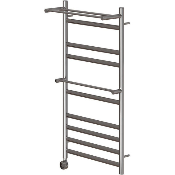 Полотенцесушитель электрический Point Артемида с полкой П8 500x1000 мм PN14150PE (возможность скрытого подключения) фото 3