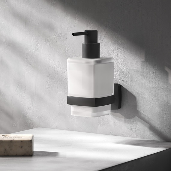 Дозатор для жидкого мыла AM.PM Gem A9036922, цвет чёрный фото 2