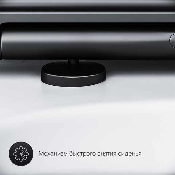 Унитаз подвесной Am.Pm GemFlashClean C901700SCmb с сиденьем микролифт - 12 Унитаз подвесной Am.Pm GemFlashClean C901700SCmb с сиденьем микролифт фото 12