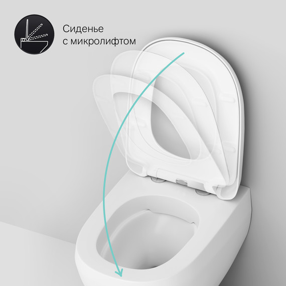 Унитаз подвесной Am.Pm Sensation FlashClean C301700WH фото 10