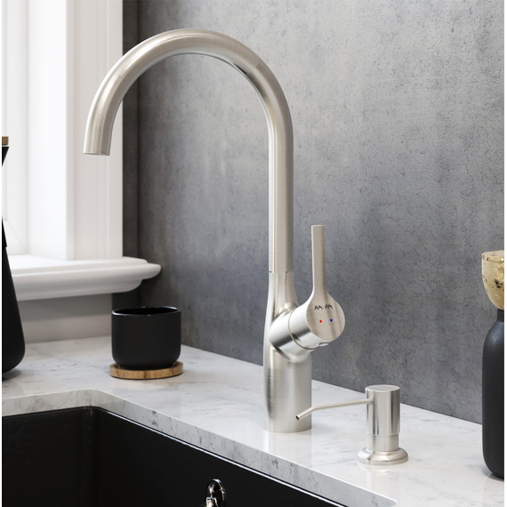 Дозатор для жидкого мыла AM.PM X-Joy A8437111, цвет сатин фото 2