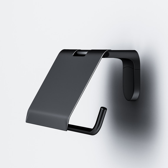 Держатель для туалетной бумаги AM.PM X-Joy A84341422, цвет чёрный фото 6