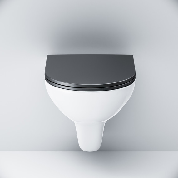 Унитаз подвесной Am.Pm GemFlashClean C901700SCmb с сиденьем микролифт - 6 Унитаз подвесной Am.Pm GemFlashClean C901700SCmb с сиденьем микролифт фото 6