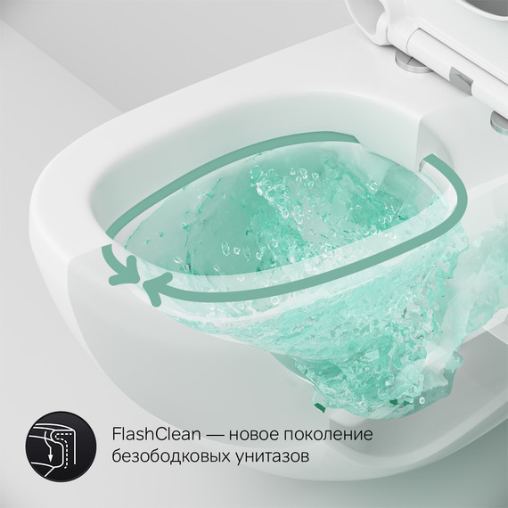 Унитаз подвесной Am.Pm Sensation FlashClean C301700WH фото 13