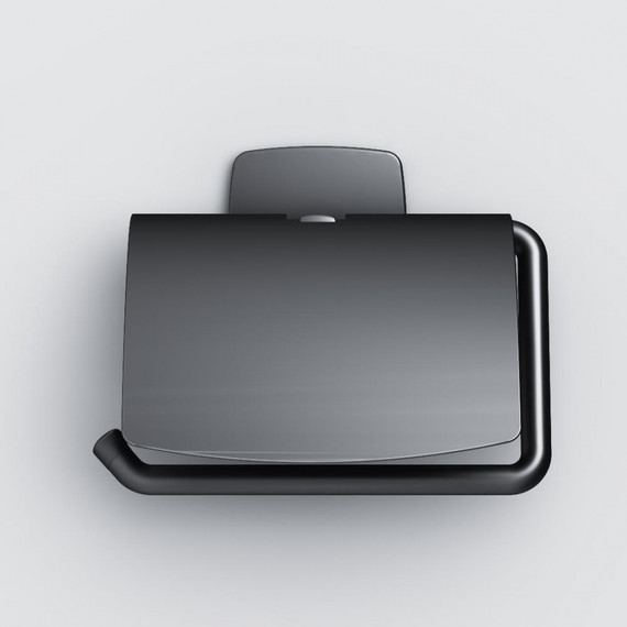 Держатель для туалетной бумаги AM.PM Gem A90341422, цвет чёрный - 6 Держатель для туалетной бумаги AM.PM Gem A90341422, цвет чёрный фото 6