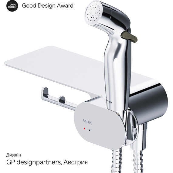 Набор для гигиенического душа Am.Pm Like F0202600 - 11 Набор для гигиенического душа Am.Pm Like F0202600 фото 11