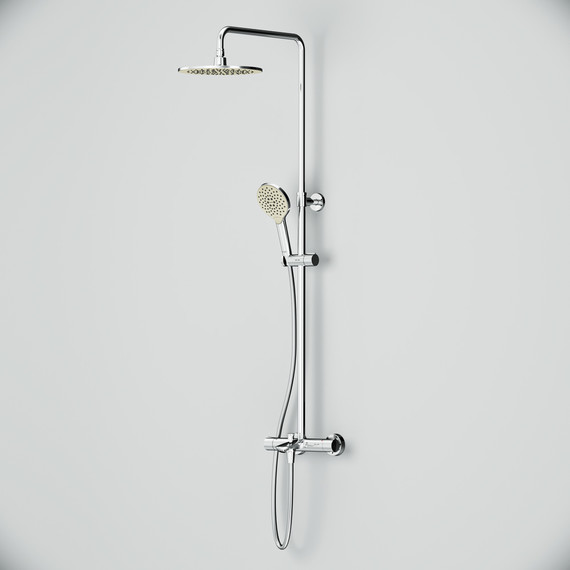 Душевая стойка с термостатом Am.Pm Like F0780564, Цвет производителя: хром - 10 Душевая стойка с термостатом Am.Pm Like F0780564, Цвет производителя: хром фото 10