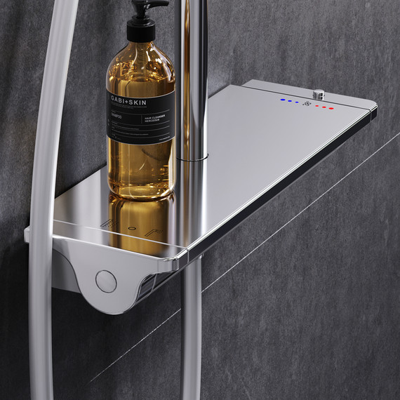 Душевая стойка с термостатом Am.Pm Spirit V2.0 F0770A400 - 5 Душевая стойка с термостатом Am.Pm Spirit V2.0 F0770A400 фото 5