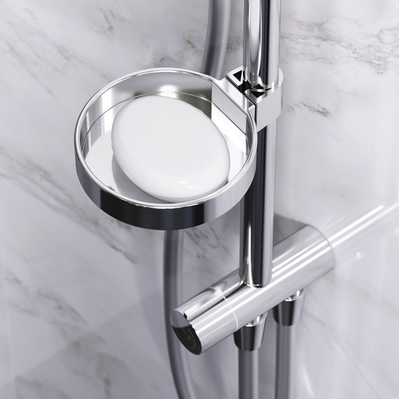 Душевая стойка Am.Pm Like F078006, Цвет производителя: хром фото 4