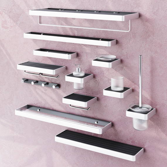 Ершик для унитаза Damixa Jupiter DA7733300, цвет чёрный - 3 Ершик для унитаза Damixa Jupiter DA7733300, цвет чёрный фото 3