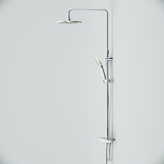 Душевая стойка Am.Pm Like F0780200, Цвет производителя: хром - 12 Душевая стойка Am.Pm Like F0780200, Цвет производителя: хром фото 12